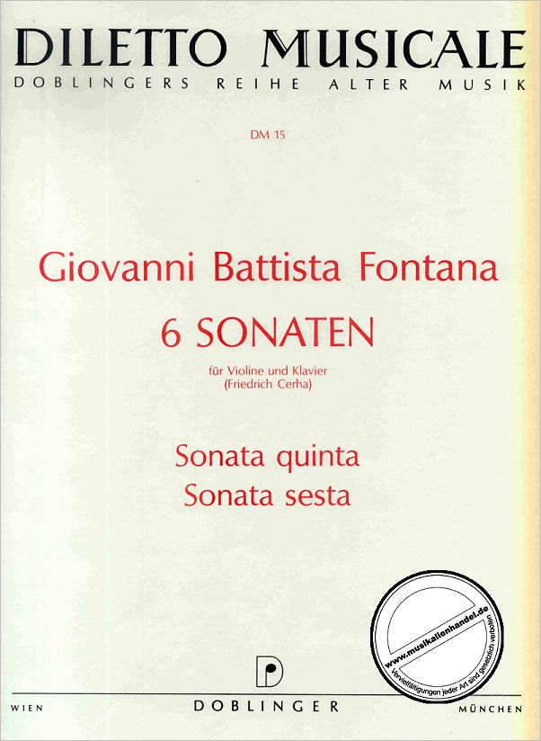 Titelbild für DM 15 - SONATA QUINTA (5) +  SONATA SES