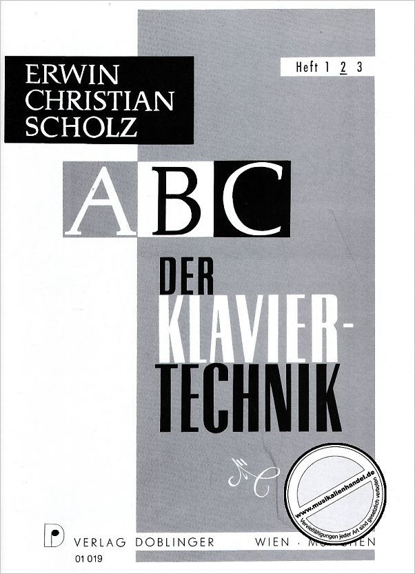 Titelbild für DO 01019 - ABC DER KLAVIERTECHNIK 2