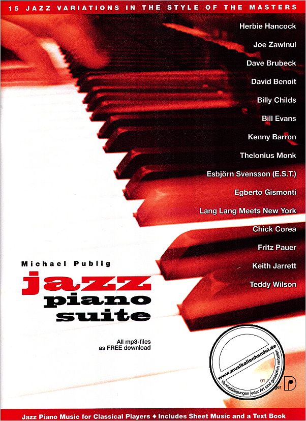Titelbild für DO 01433 - JAZZ PIANO SUITE