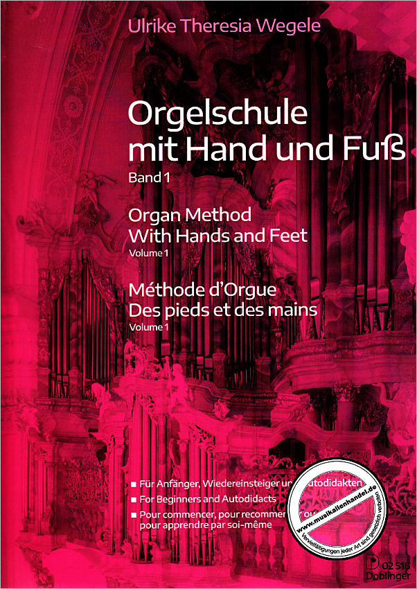 Titelbild für DO 02516 - Orgelschule mit Hand und Fuss 1