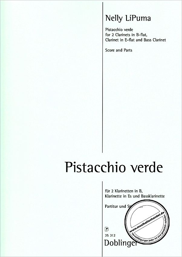 Titelbild für DO 35312 - PISTACCHIO VERDE