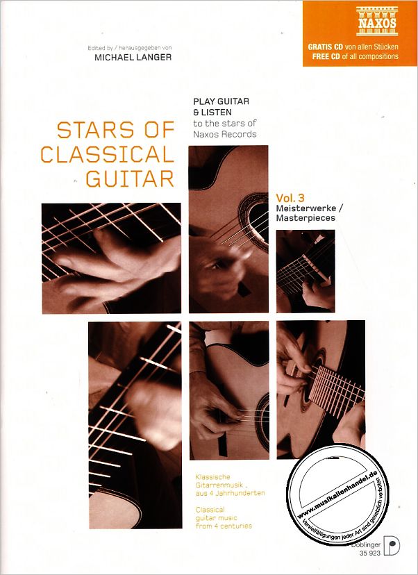 Titelbild für DO 35923 - STARS OF CLASSICAL GUITAR 3