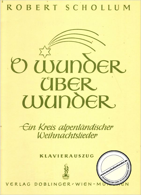 Titelbild für DO 46016-KA - O WUNDER UEBER WUNDER - GCH ORCH