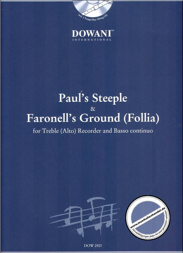 Titelbild für DOWANI 2503 - PAUL'S STEEPLE + FARONELL'S GROUND (FOLLIA)