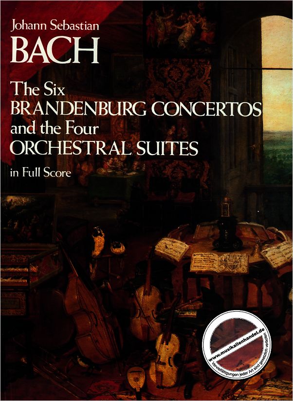 Titelbild für DP 23376-6 - 6 BRANDENBURGISCHE KONZERTE  + 4 ORCHESTER SUITEN (= OUVERTUEREN)