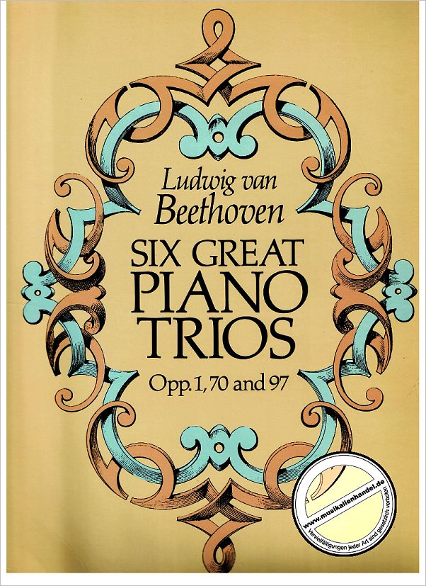 Titelbild für DP 25398-8 - 6 KLAVIERTRIOS (GREAT PIANO TRIOS)