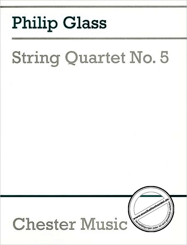 Titelbild für DU 10072 - STRING QUARTET 5