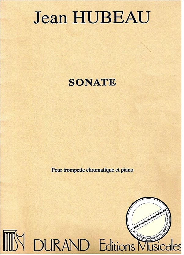Titelbild für DUR 13209 - SONATE