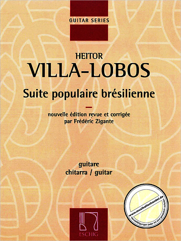 Titelbild für DUR 15721 - SUITE POPULAIRE BRESILIENNE
