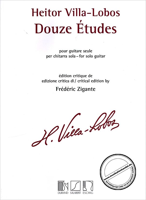Titelbild für DUR 15851 - 12 ETUEDEN
