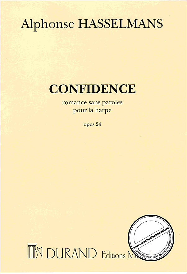 Titelbild für DUR 4315 - CONFIDENCE OP 24 - ROMANCE SANS PAROLES