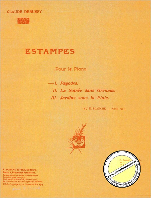 Titelbild für DUR 6326-1 - PAGODES (ESTAMPES 1)