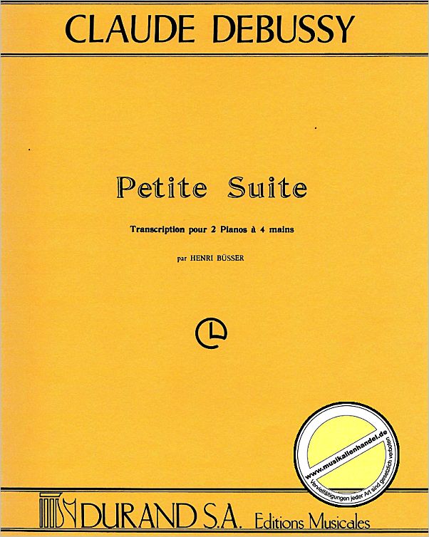 Titelbild für DUR 7153 - PETITE SUITE