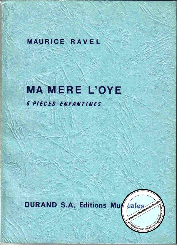 Titelbild für DUR 8427 - MA MERE L'OYE