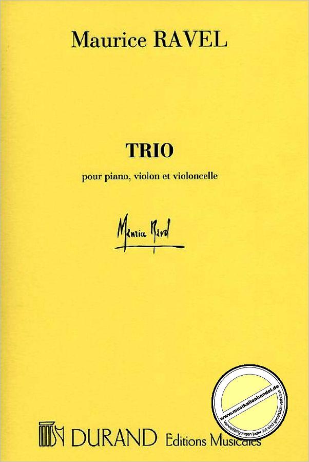 Titelbild für DUR 9346 - TRIO A-MOLL