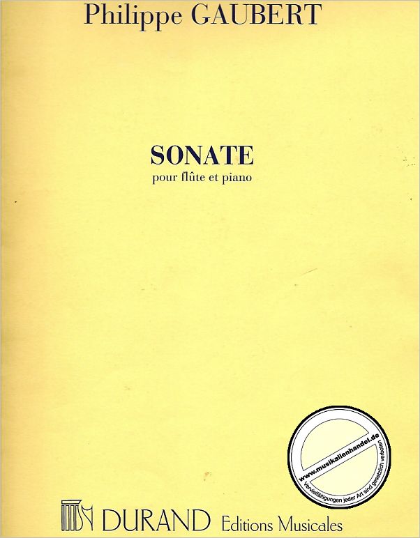 Titelbild für DUR 9572 - SONATE