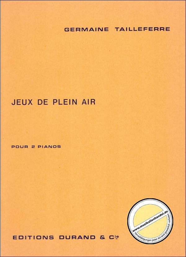 Titelbild für DUR 9744 - JEUX DE PLEIN AIR