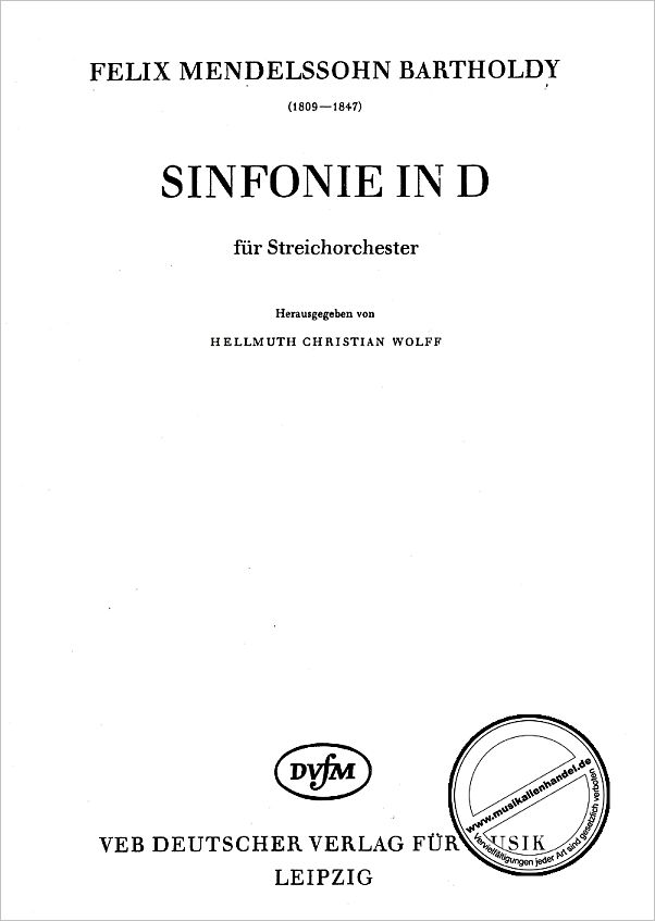Titelbild für DV 1768 - SINFONIE 8 D-DUR