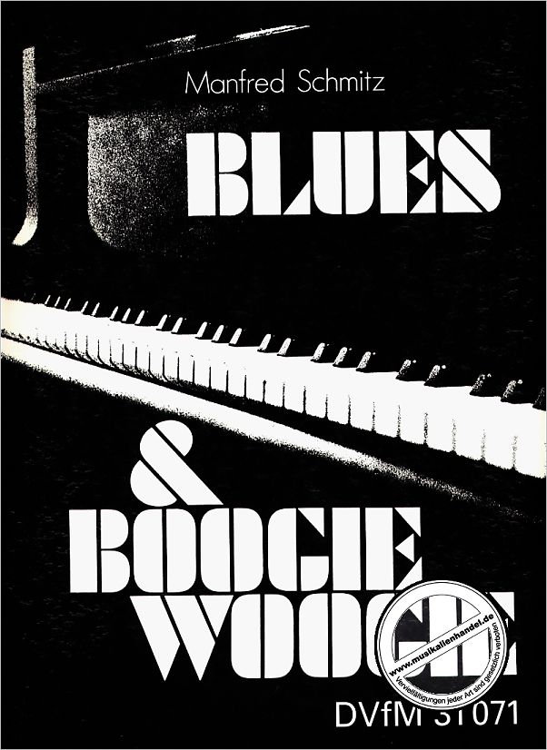 Titelbild für DV 31071 - BLUES & BOOGIE WOOGIE PIANO