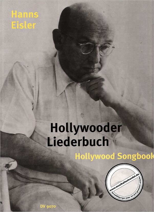 Titelbild für DV 9070 - HOLLYWOODER LIEDERBUCH