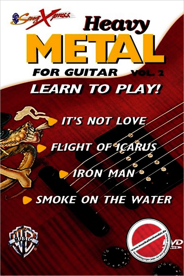 Titelbild für DVD 902784 - HEAVY METAL FOR GUITAR 2
