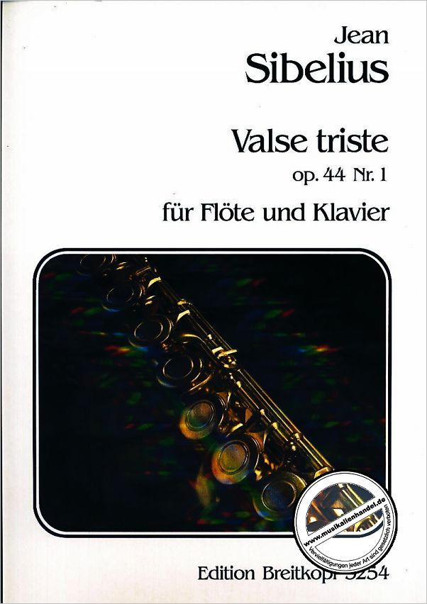 Titelbild für EB 5254 - VALSE TRISTE OP 44/1