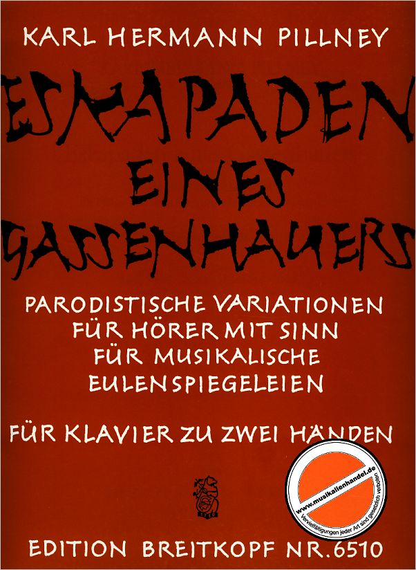Titelbild für EB 6510 - ESKAPADEN EINES GASSENHAUERS