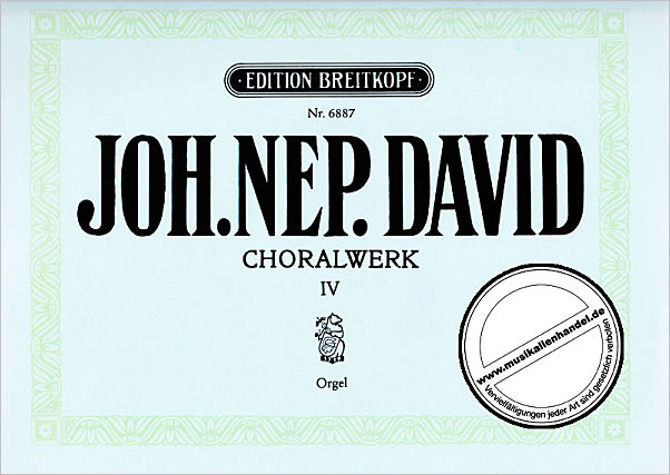 Titelbild für EB 6887 - CHORALWERK 4