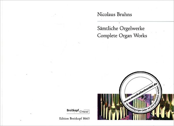 Titelbild für EB 8663 - SAEMTLICHE ORGELWERKE