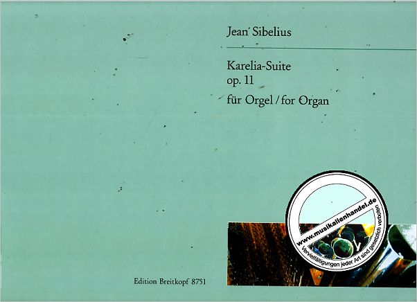 Titelbild für EB 8751 - KARELIA SUITE OP 11