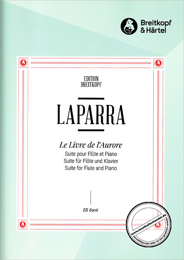 Titelbild für EB 8906 - Le livre de l'aurore