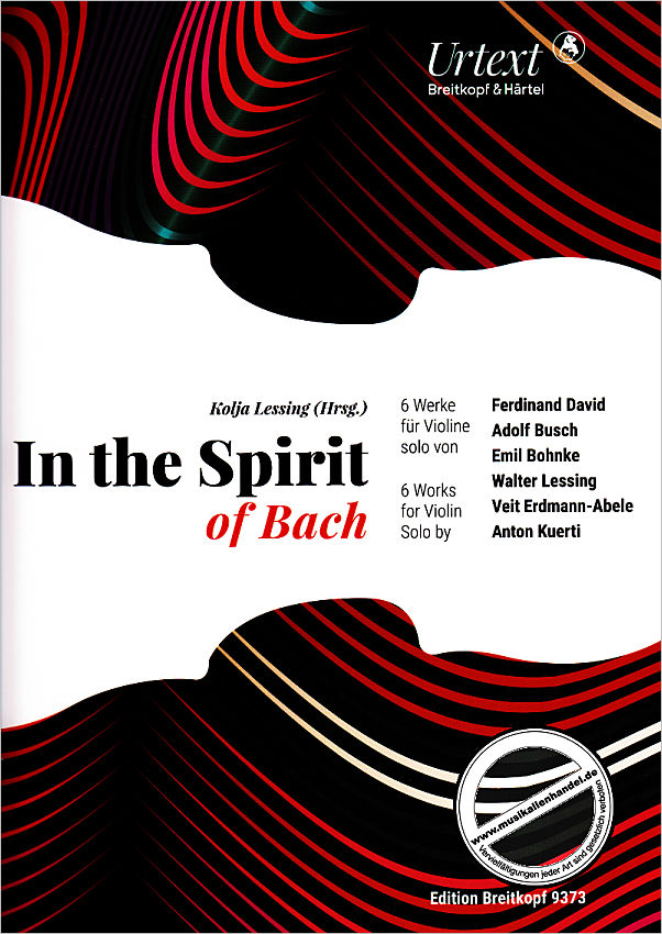 Titelbild für EB 9373 - In the spirit of Bach