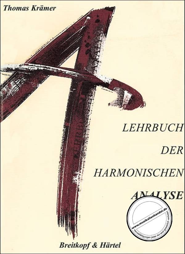 Titelbild für EBBV 305 - LEHRBUCH DER HARMONISCHEN ANALYSE