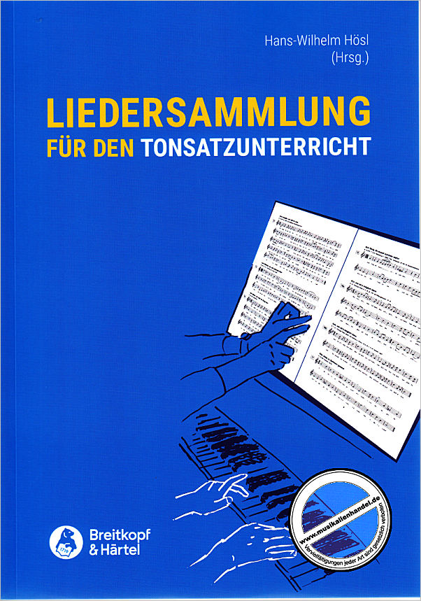 Titelbild für EBBV 32001 - Liedersammlung für den Tonsatzunterricht