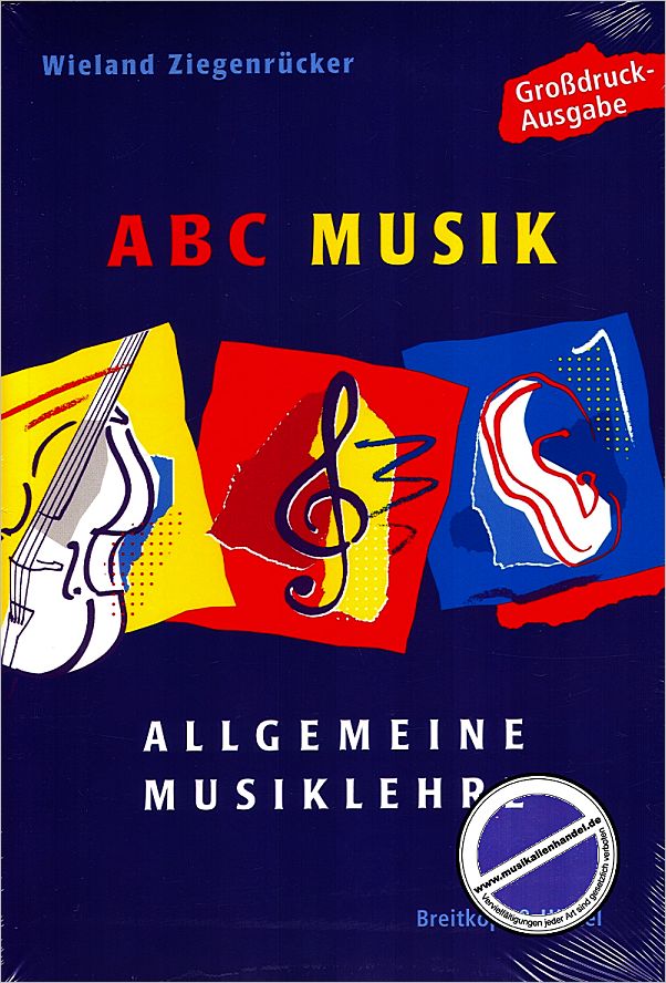 Titelbild für EBBV 398 - ABC MUSIK - ALLGEMEINE MUSIKLEHRE