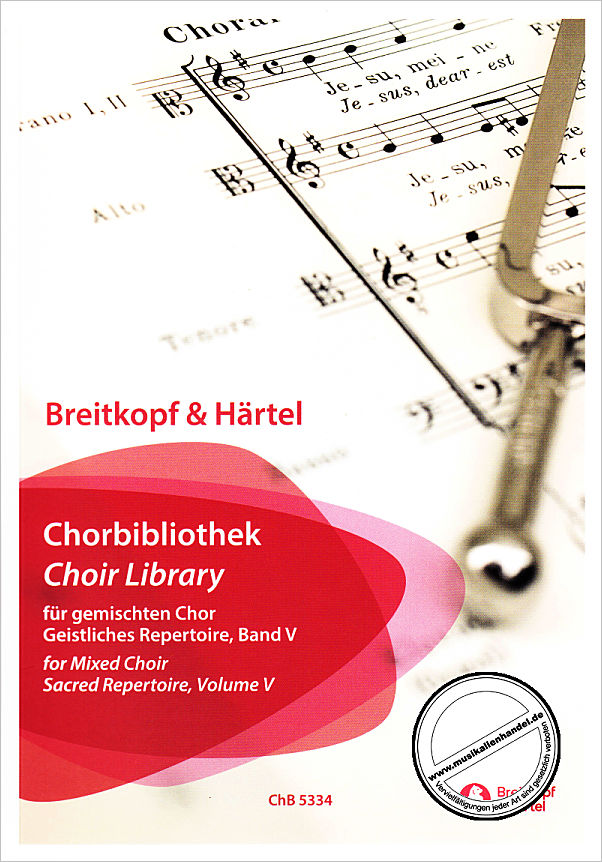 Titelbild für EBCHB 5334 - Chorbibliothek 5
