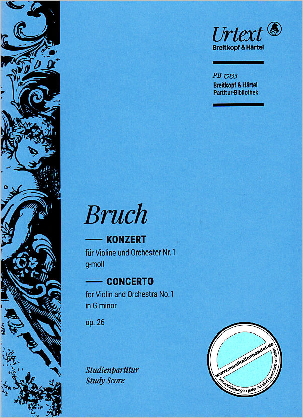 Titelbild für EBPB 15133-07 - Konzert 1 g-moll op 26