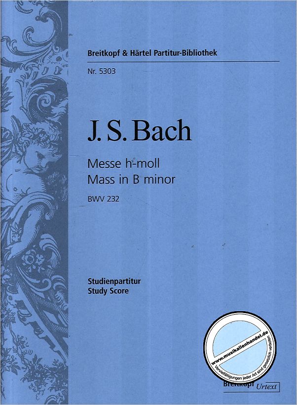 Titelbild für EBPB 5303 - MESSE H-MOLL BWV 232