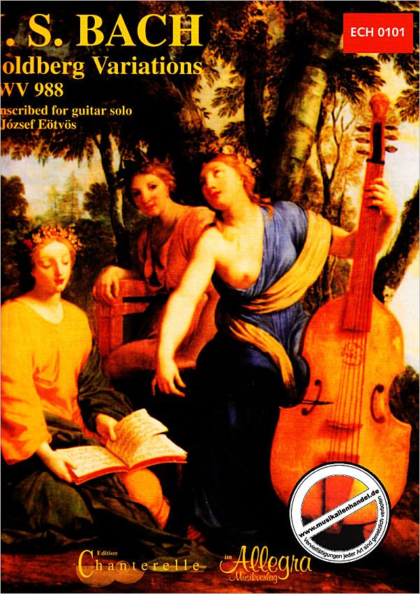 Titelbild für ECH 101 - GOLDBERG VARIATIONEN BWV 988