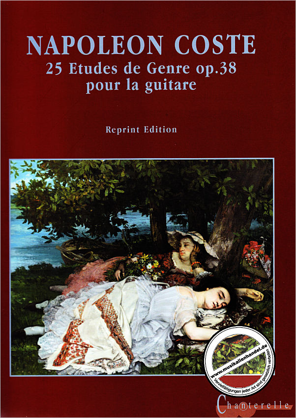 Titelbild für ECH 1401 - 25 ETUDES DE GENRE OP 38