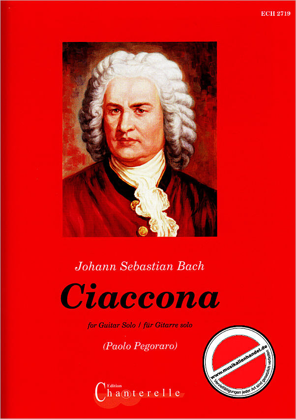 Titelbild für ECH 2719 - Chaconne (Partita 2 d-moll BWV 1004)