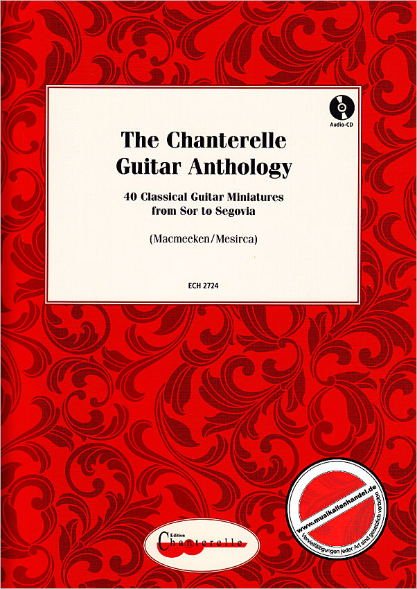 Titelbild für ECH 2724 - The Chanterelle Anthology