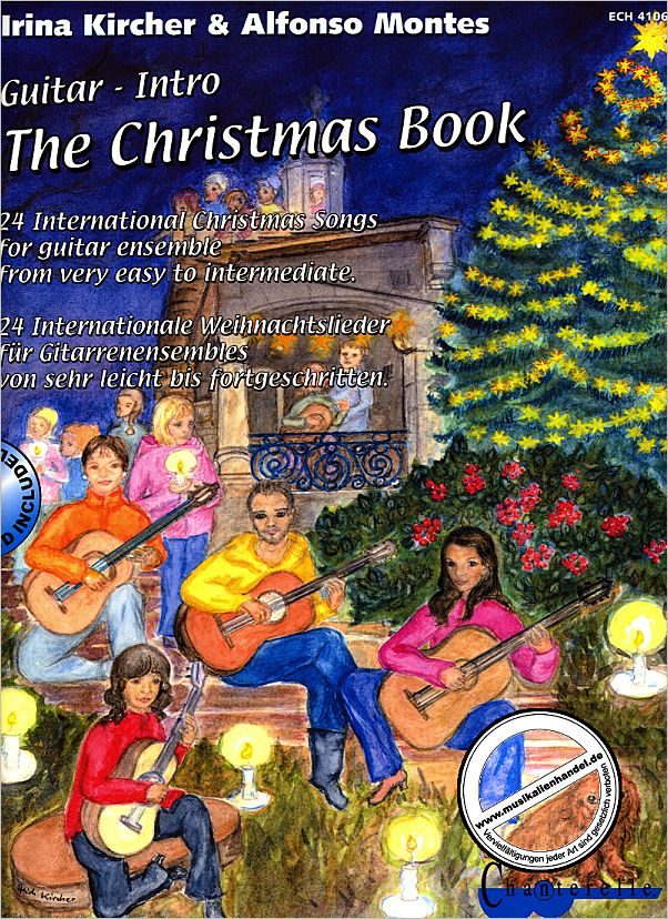 Titelbild für ECH 4106 - GUITAR INTRO THE CHRISTMAS BOOK