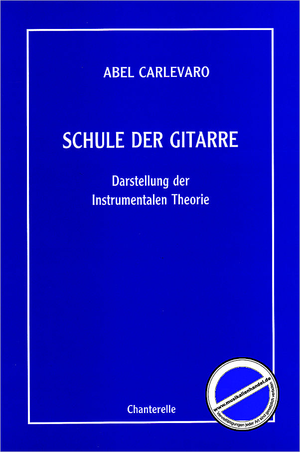 Titelbild für ECH 716 - SCHULE DER GITARRE - DARSTELLUNG