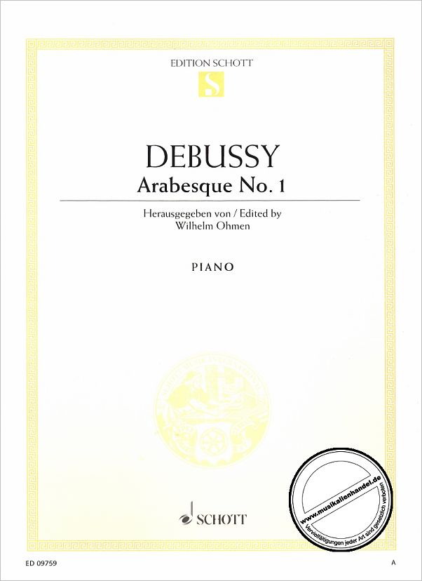 Titelbild für ED 09759 - ARABESQUE 1
