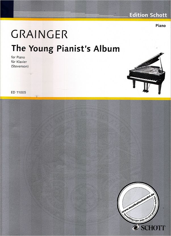 Titelbild für ED 11005 - YOUNG PIANIST GRAINGER