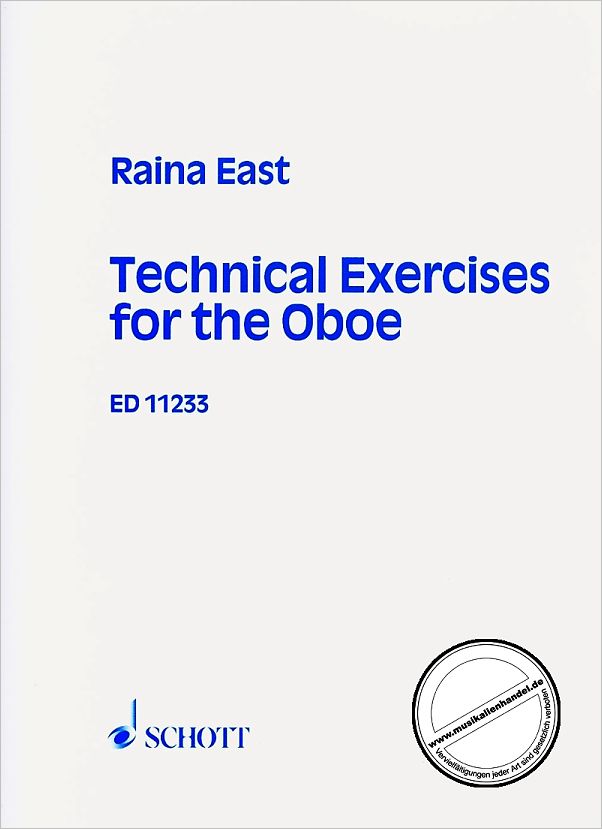 Titelbild für ED 11233 - TECHN EXERCISES