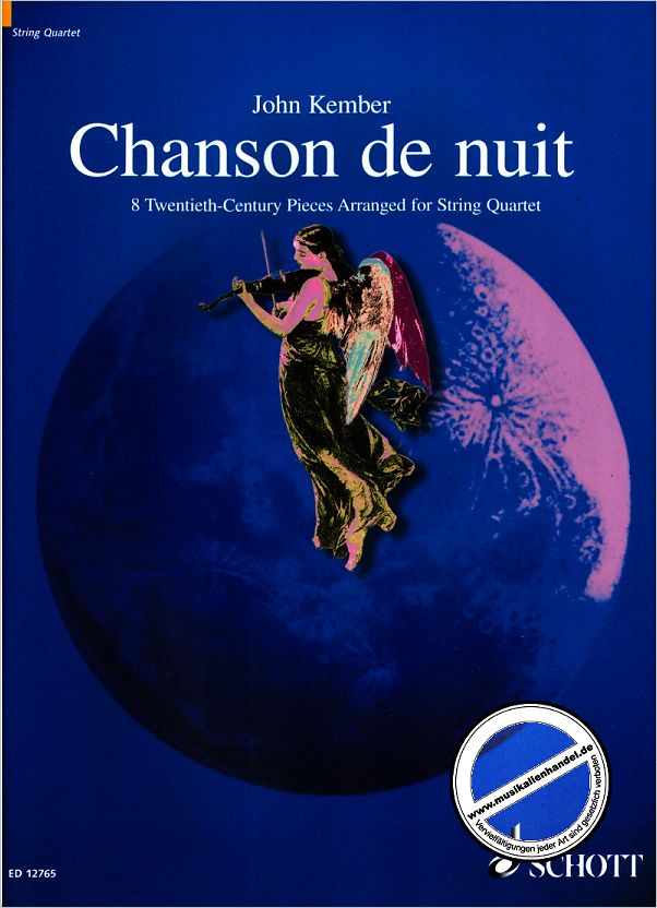 Titelbild für ED 12765 - CHANSON DE NUIT