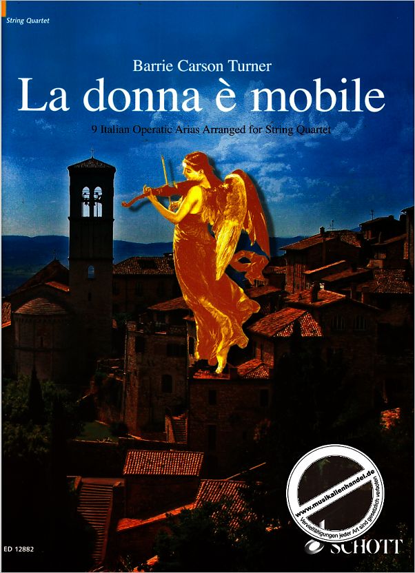 Titelbild für ED 12882 - LA DONNA E MOBILE - 9 OPERNARIEN