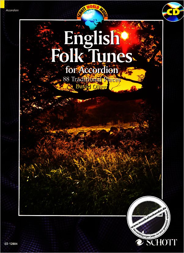 Titelbild für ED 12884 - ENGLISH FOLK TUNES